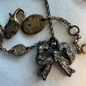 Juicy Couture Bow Necklace